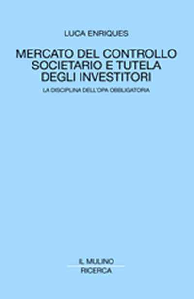 Cover Mercato del controllo societario e tutela degli investitori