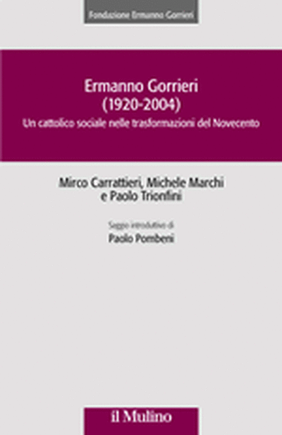 Cover Ermanno Gorrieri (1920-2004)
