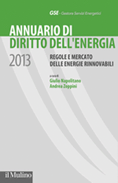 copertina Annuario di Diritto dell'energia 2013